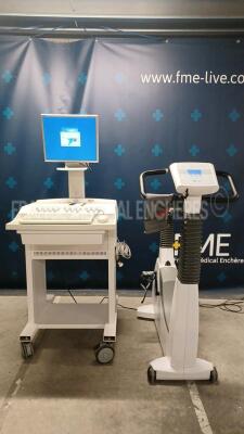 GE Stress Test Case P2 serie - missing password w/ GE Ergometer EBike - YOM 2012 (Powers up) *sbw05410727A/2012005625*