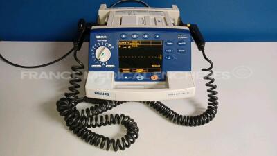 Philips Defibrillator Heartstart XL - YOM 2003 - French Language (Powers up) *US00121256*