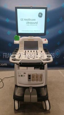 GE Ultrasound Vivid E9 - YOM 2015 - S/W 113 - Options - 4D - 4D Advanced - Scan Assist Pro - VG Contrast - DICOM - Vivid E9 4D Expert Option w/ GE Probe 9L-D - YOM 2018 and GE Probe M5Sc-D - YOM 2021 (Powers up) *10194VE9/380865YP6/199218WP9*