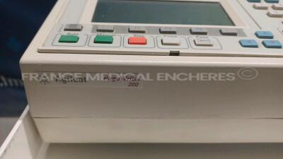 Lot of 2x Agilent ECG PageWriter 200 and 1x Schiller Stress System CS200 (All power up) *us00501397/03002097/us00502257* - 9