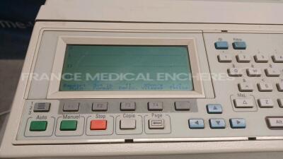 Lot of 2x Agilent ECG PageWriter 200 and 1x Schiller Stress System CS200 (All power up) *us00501397/03002097/us00502257* - 10