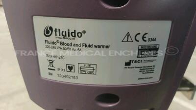 Lot of 1x Fluido Blood/Fluid Warming Unit 651230 and 1x Kern Chair Scale MCC250K100M - YOM 2014 and 1x Syst’am Humidifier LS (All power up) *120402153/WF1414373/DD053223* - 9