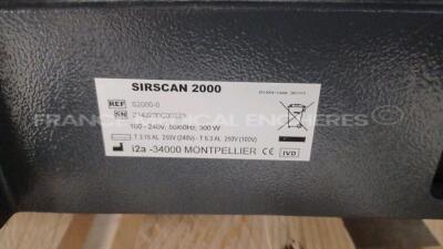 I2A Bactery Analyzer Sirscan 2000 - missing password (Powers up) *214j200c00393* - 8