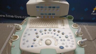 Esaote Ultrasound MyLab 70 XVision - YOM 2009 - w/ 2 x LA435 Probe and 1 x LA523 Probe and 1 x Sony Digital Graphic Printer UP-D897 (Powers up) *4527/02442/21004/07416* - 4