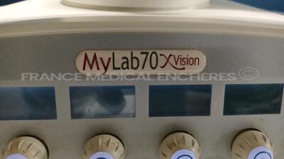 Esaote Ultrasound MyLab 70 XVision - YOM 2009 - w/ 2 x LA435 Probe and 1 x LA523 Probe and 1 x Sony Digital Graphic Printer UP-D897 (Powers up) *4527/02442/21004/07416* - 24