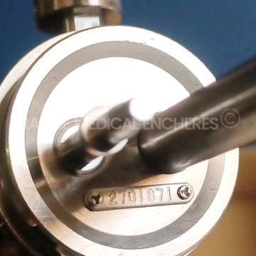 Olympus Bronchoscope BF-P60 Engineer's report : Optical system 2 black dots on image ,Angulation no fault found , Insertion tube insertion tube folded and drilled , Light transmission no fault found , Channels leak in the operative channel , Leak no leak - 7