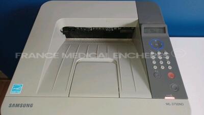 Samsung Laser Printer ML-3750ND (Powers up) *ZBMMBJACC0005VT* - 2