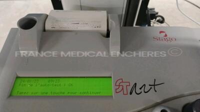 Lot of 1 x Stago Hematolgy Analyzer Star R Max and 1 x Stago Hemostasis Analyzer Start 4 (Both power up) *201605134/BR59109158* - 10