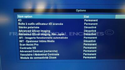 GE Ultrasound Vivid E9 - YOM 2015 - S/W 1.8 - in excellent condition - tested and controlled by GE Healthcare - Ready for clinical use - Options - 4D - 4D Advanced - AFI - Scan Assist Pro - VG Contrast - DICM - Stress Module - VG 4D - 2D Auto EF - 4V Acti - 7