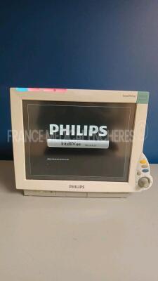 Lot of 3 x Philips Patient Monitors MP60 Neonatal - YOM 2003 - S/W J10.52 - Damaged see pictures (All power up) *de22704528/de22704551/de22704542*