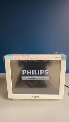 Lot of 4 x Philips Patient Monitors MP70 - YOM 2004 - S/W J10.50 - Damaged see pictures (All power up) *de35023038/de35023044/de35023046/de35023048*