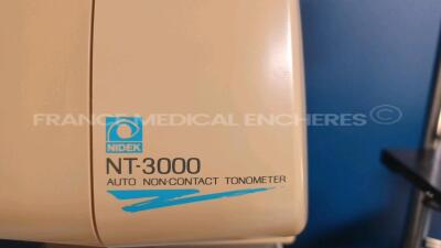 Lot of 1x Nidek Tonometer NT-3000 and 1x Olympus Fluorescence Microscope MI (Both power up) - 3