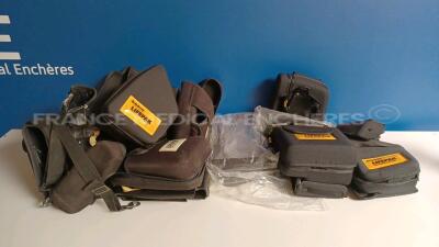 Mixed lot of Medtronic/Physio-Control LIFEPAK 12 Carry Cases (Damaged - See Pictures)