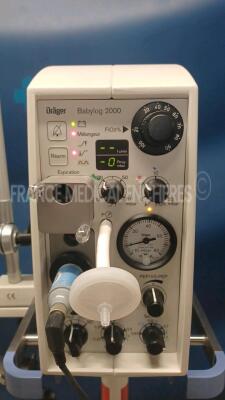 Drager Ventilator Babylog 2000 - YOM 2002 (Powers up) *arsn0009* - 4