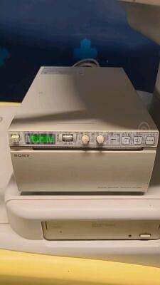 Hitachi Ultrasound Avius Hi Vision- YOM 2014 -S/W V05-02 STEP4 - options software transfert DICOM- software impression image DICOM-DICOM software- network interface - w/Sony digital graphic printer UP-D897 (Powers up)*KEI2124401* - 4