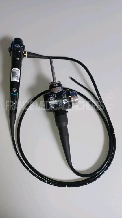 Olympus Bronchoscope BF-P180 YOM 2014 Engineer's report : Optical system no fault found ,Angulation no fault found , Insertion tube no fault found , Light transmission no fault found , Channels leak in the operative channel , Leak no leak