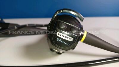 Olympus Bronchoscope BF-P180 YOM 2014 Engineer's report : Optical system no fault found ,Angulation no fault found , Insertion tube no fault found , Light transmission no fault found , Channels leak in the operative channel , Leak no leak - 7