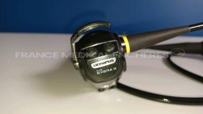 Olympus Bronchoscope BF-P180 YOM 2014 Engineer's report : Optical system no fault found ,Angulation no fault found , Insertion tube no fault found , Light transmission no fault found , Channels leak in the operative channel , Leak leak in the distal shea - 7