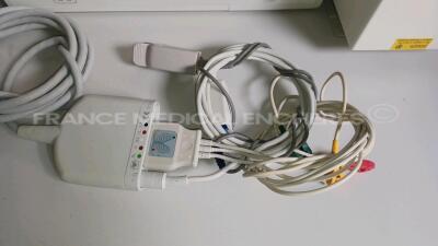 Lot of 4 x Drager Patient Monitors Infinity Gamma XXL - YOM 2007 - S/W VF7.3-W - French Language - w/ 4 x Power Supplies and 4 x ECG Leads and 4 x SPO2 Sensors (Both Power Up - Light Scratches - See Pictures) *5398564756/5398539249/5398565158/5398563953* - 7