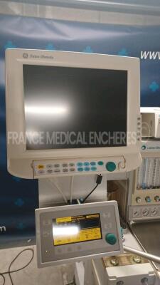 Datex Ohmeda Ventilator Aestiva/5 - S/W 4.8 w/ Datex Ohmeda Monitor (Powers up) *amrk01506* - 6