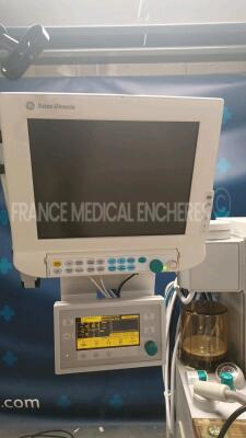 Datex Ohmeda Ventilator Aestiva/5 - S/W 4.8 w/ Datex Ohmeda Monitor (Powers up) *amrk01504* - 6