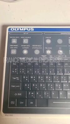 Olympus Video System Center Visera Elite OTV-S190 YOM 2018 -w/ Olympus Camera Head OTV S/P - Olympus keyboard MAJ-1922 - Olympus Cord MAJ-1959 (Powers up)*7705094/7744742/* - 14