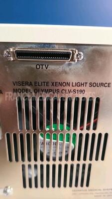 Olympus Xenon Light Source Visera Elite CLV-S190 YOM 2018 (Powers up) *7724818* - 5