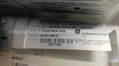 GE C-Arm OEC 9800 Plus Vascular - YOM 2002 - S/W 5.7.95 - Beam Limiting Device - YOM 2002 - Image Intensifier - YOM 2002 - HV X-Ray Generator YOM 2002 (Powers up) *822080* - 15