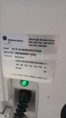 GE C-Arm OEC 9800 Plus Vascular - YOM 2002 - S/W 5.7.95 - Beam Limiting Device - YOM 2002 - Image Intensifier - YOM 2002 - HV X-Ray Generator YOM 2002 (Powers up) *822080* - 18