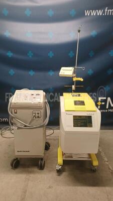 Lot of 1x Gaymar Patient Warming Unit Medi-Therm II - YOM 2007 - Count 255h and 1x Fresenius Continious Autotransfusion System CATS - S/W 2.05 (Both power up) *6y9a0460/10414000199*