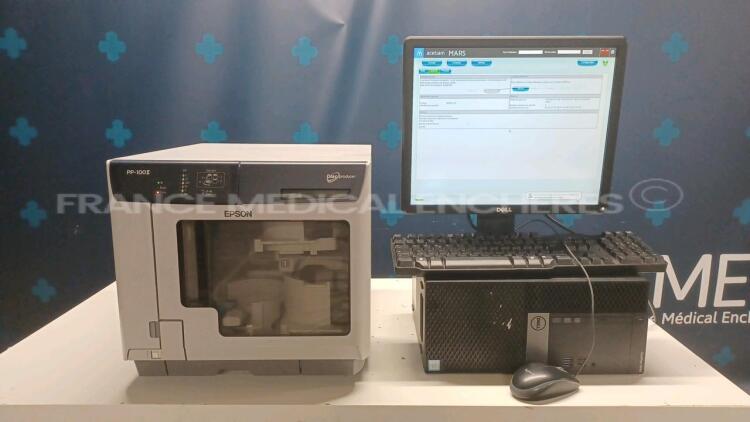 Epson Discproducer PP 100 II w/ Workstation and Mars 21s Software (Powers up) *T2BF015415*