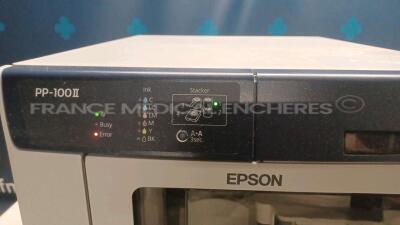 Epson Discproducer PP 100 II w/ Workstation and Mars 21s Software (Powers up) *T2BF015415* - 6