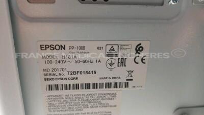 Epson Discproducer PP 100 II w/ Workstation and Mars 21s Software (Powers up) *T2BF015415* - 7