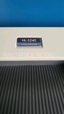 Lot of 2 x Brother Laser Printers HL-52 (Both power up) *J239512/J978899* - 4