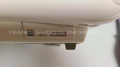 Lot of 3 x Philips Patient Monitors IntelliVue MP30 -YOM 2006/2007/2007 - S/W 01.31/00.58/00.59 (All power up) *DE62233340/DE62225855/DE6223332 - 5