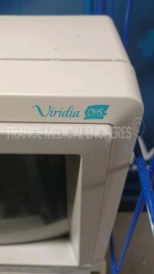 Lot of 8x Hewlett Packard Patient Monitors Viridia CMS and 14x Hewlett Packard Patient Monitors OmniCare 24C (All power up) - 3