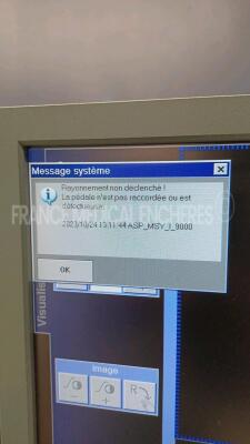 Siemens C-Arm ARCADIS Orbic - YOM 2010 - S/W 5.1 - Missing Footswitch - Error Message see picture (Powers up) *22249* - 11