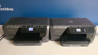 Lot of HP Printers Officejet Pro 8210 (Both power up)