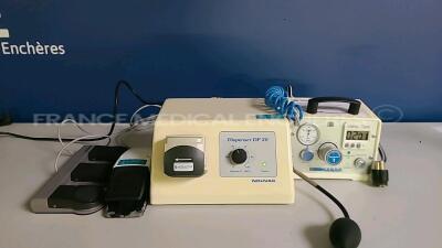 Lot of 1x Footswitch FSU-3000G and 1x Pouret Medical Dispenser DP20 and 1x VBM Tourniquet 2500 YOM 2014 (All power up) *LE1848/1403-27760*