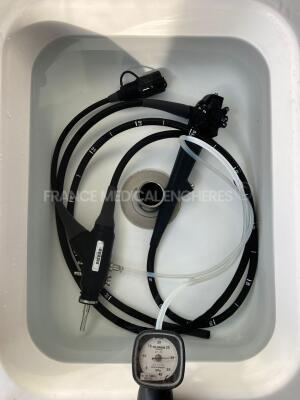 Fujinon Colonoscope EC-530WM3 Engineer's report : Optical system no fault found - dark stains on image ,Angulation no fault found , Insertion tube no fault found , Light transmission no fault found , Channels no fault found , Leak no fault found *1C64K05 - 3