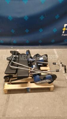 Lot of Maquet Operating Table Accessories 1001.6000 and 100211BO/04