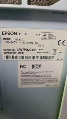 Epson Disc Producer PP-100 (Powers up) *LW7F020491* - 7