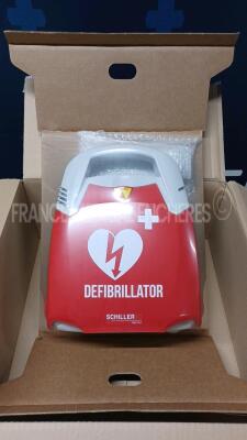 Lot of 3x Schiller Automatic Defibrillators FRED PA-1 - YOM 2018 - Refurbished by the manufacturer 2 years guarantee