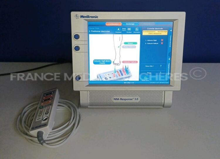 Medtronic Monitor NIM-Response 3.0 - S/W 14.11.11.921 w/ Medtronic Module NIM-Response 3.0 - Multilingual Device (Powers up) *2NR3-0975*