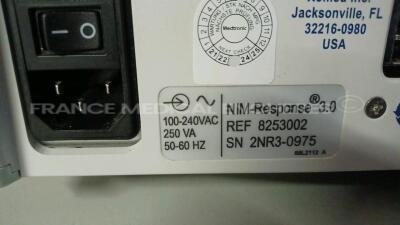 Medtronic Monitor NIM-Response 3.0 - S/W 14.11.11.921 w/ Medtronic Module NIM-Response 3.0 - Multilingual Device (Powers up) *2NR3-0975* - 9