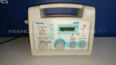 Taema Ventilator Osiris 2 - w/ Power Supply (Powers up - Light Scratches - See Pictures)