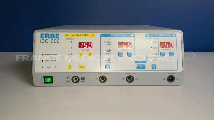 ERBE Electrosurgical Unit ICC 300 (Powers up) *F-1051*