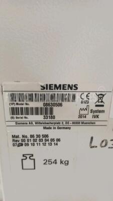 Siemens C-Arm Siremobil Compact L - YOM 2014 -S/W VE00G firmware version 3.0.49.4 (Powers up) - 15