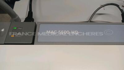 GE ECG Mac 5500 HD - YOM 2011 including CAM HD w/ ECG Sensors (Powers up) - 9