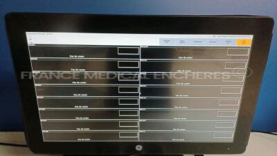 Lot of 1 x GE Central Station Carescape MAI700 - French Language (Powers up) and 1 x GE Telemetry Server Carescape MP100R - YOM 10/2015 (Powers up) and 3 x GE Telemetry Transmitters T4 - YOM 2022 (All power up) *SEE15423327GA/SFY22360004SA/SFY22480089SA/S - 2